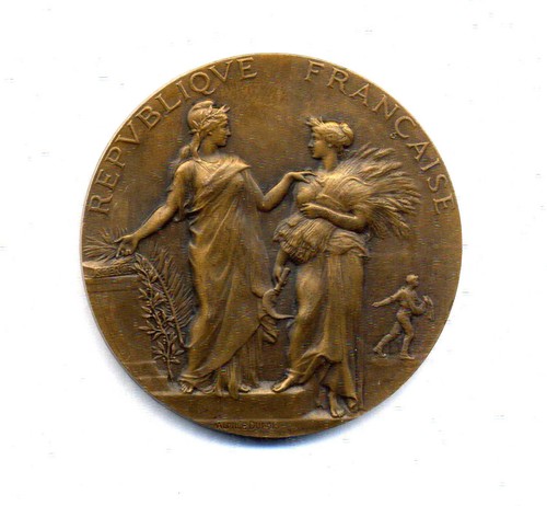Médaille bronze agriculture - médaille,