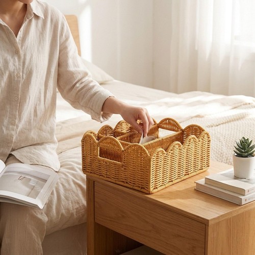 Panier De Rangement Tressé