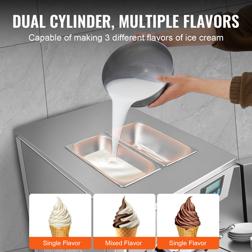 Machine crème glacée - machine, À
