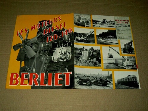 Prospectus camion berliet - camion,
