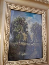 Tableau peinture huile ancien