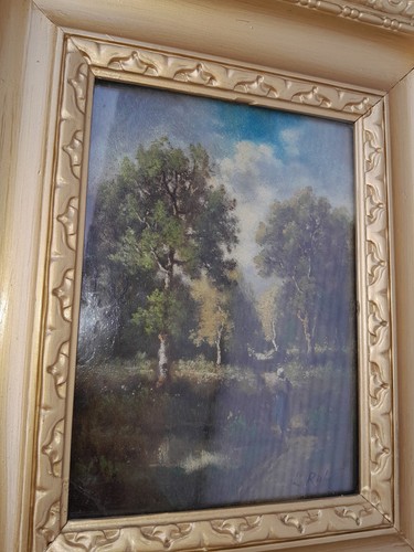 Tableau peinture huile ancien