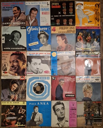 Lot disques vinyles - lot,