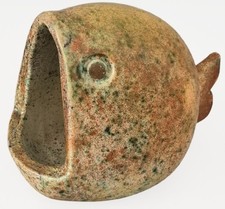 Céramique vide poche Baleine signé Bernard Buffat - La Granges Aux Potiers