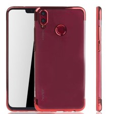 Housse De Téléphone Huawei Honor 8X Couverture Protection Étui Bumper Rouge