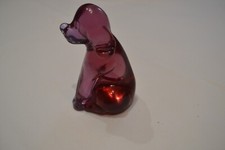 ANIMAL CHEIN VERRE MURANO