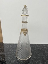 Carafe À Liqueur En Cristal Dégagé Acide De St Louis Baccarat