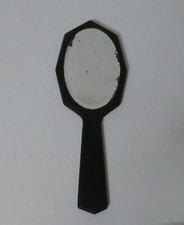 ancien miroir à main bois