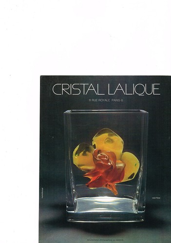 Publicite 1975 lalique - ,