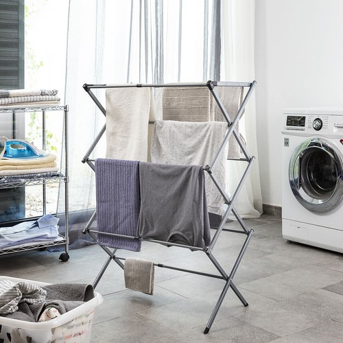Séchoir linge métallique - à,
