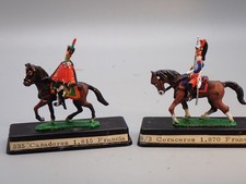 PLOMB ALYMER PETIT MODELE - 2 CAVALIERS EMPIRE EN BOITE D ORIGINE