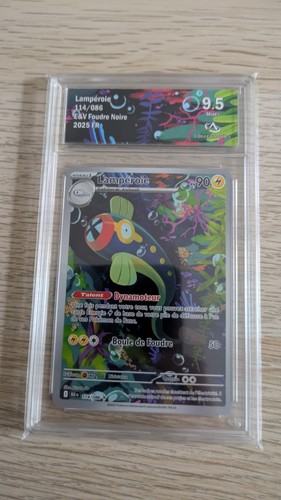 Carte pokémon lampéroie - pokémon, fr