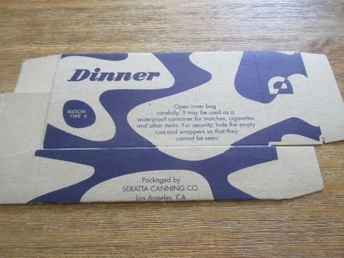 Army wkii ration - army, de