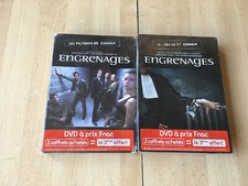 Lot 2 coffrets DVD Engrenages intégrales saison 1 et 2 - Neufs sous blister