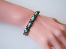 Bracelet Argent Testé Navajo