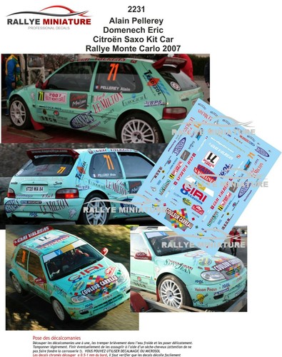 Decals ref 2231 - 1/18,