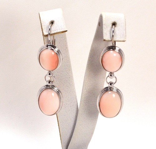 Boucles oreilles or blanc - d'oreilles, en