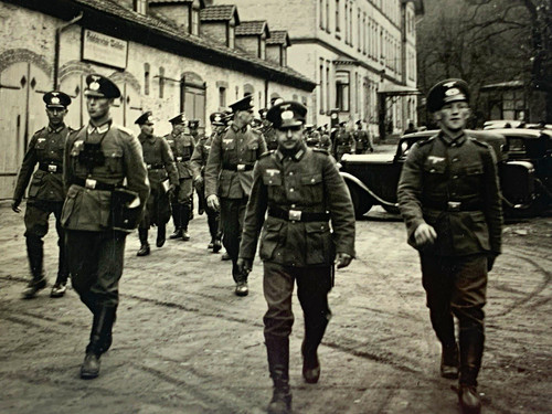 Vtg photo military - vtg, b&w
