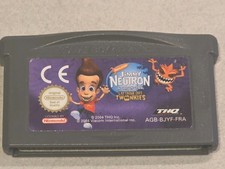 JIMMY NEUTRON L'ATTAQUE DES TWONKIES NINTENDO GAMEBOY GAME BOY ADVANCE GBA