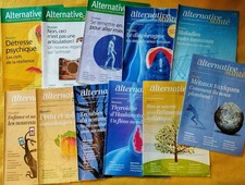 lot de 28 n° de ALTERNATIVE SANTÉ - magazine