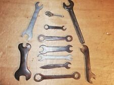 LOT DE 10 CLES PLATES