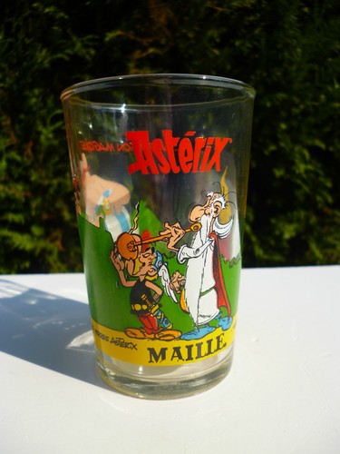 Verre moutarde astérix - a,