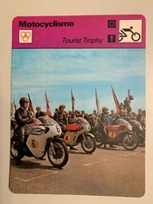 CARTE MOTOCYCLISME ED. RENCONTRE 1978 / TOURIST TROPHY - MIKE HAILWOOD 1967
