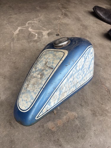 Vintage chopper tank - vintage,