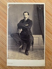 Photo Carte CDV Portrait homme