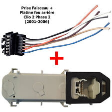 Platine Feu Feux Arriere Gauche / Droit pour Renault Clio 2 Faisceau Connectique