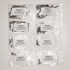 HONDA XR 125 ENDURO 1980-1981 Vis BTR inox moteur complet XR125