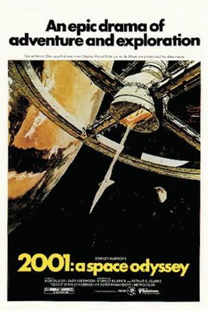 Poster 2001 space - space, odyssey