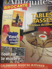 ANTIQUITE BROCANTE DECO 94/LIVRE POLICIER/TABLE BASSE/VASE EMAILLE/MARBRE