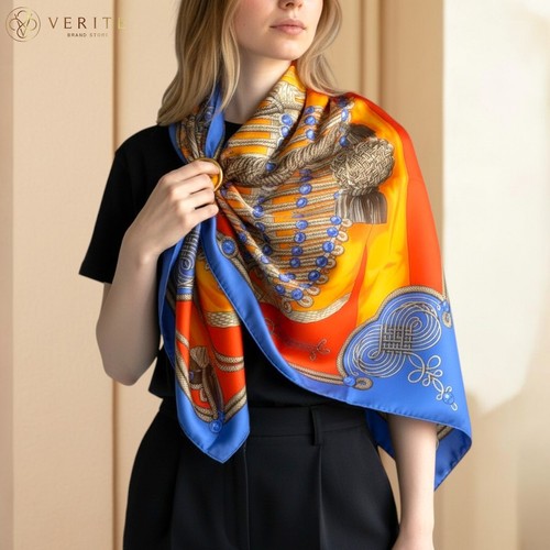 Rare vintage hermes silk - hermes, scarf