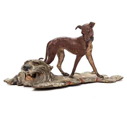 Bronze vienne chien sur - bronze, de