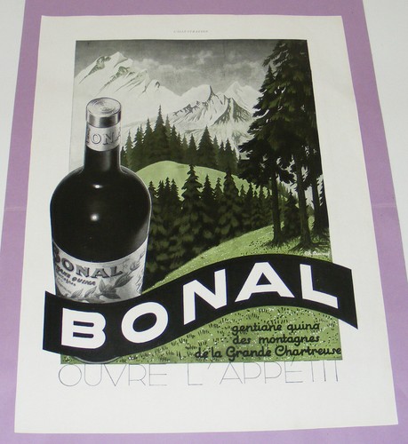 B1182 bonal liqueur gentiane - liqueur,