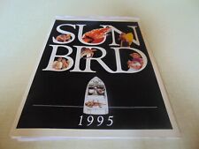 catalogue  bateaux SUNBIRD  1995