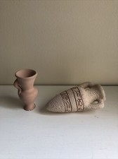 Lot amphore et jarre terre