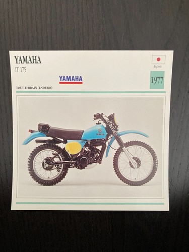 Carte fiche moto collection - carte,