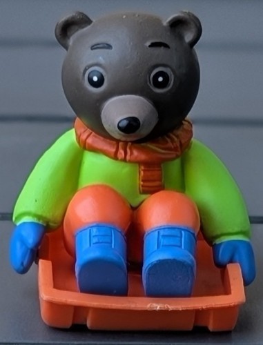 Figurine petit ours brun avec - petit,