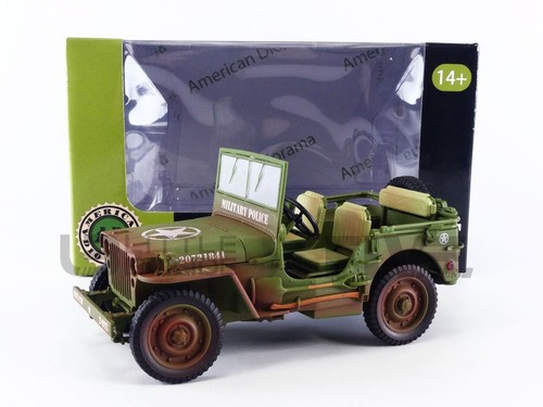 American diorama jeep - 1/18,