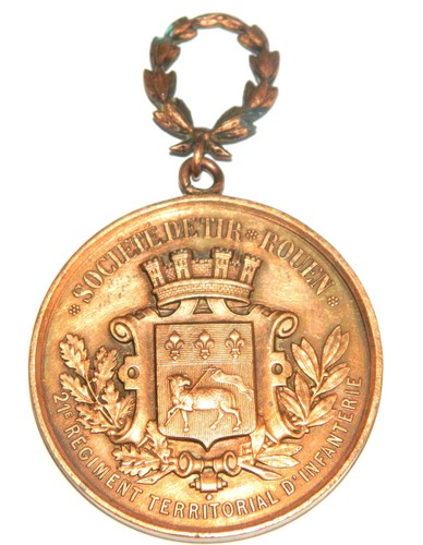 Jolie médaille cuivre sté - en,