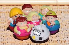 Lot de 7 personnages Weebles Wobbles Playskool Hasbro Fisher Price vintage