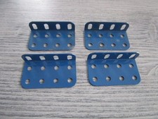 MECCANO: 4 équerres cornières 50x25x13mm - réf. 161