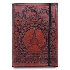 Cahier cuir carnet - cuir, de