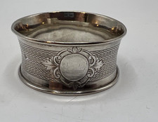 BEAU ROND DE SERVIETTE EN ARGENT MASSIF POINCON MINERVE