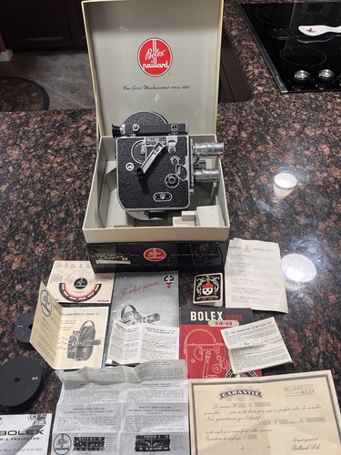 Vtg paillard bolex 8mm - bolex, h8