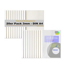 TUKA 20x 3mm Couverture de