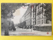 cpa Coll. Fleury PARIS Avenue du PÈRE LACHAISE Perspective du FOUR CRÉMATOIRE