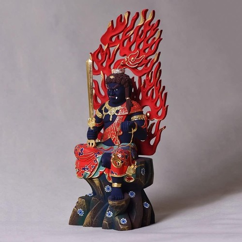 Statue fudo myoo buddha - buddha, cm